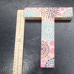 Wooden Letter T